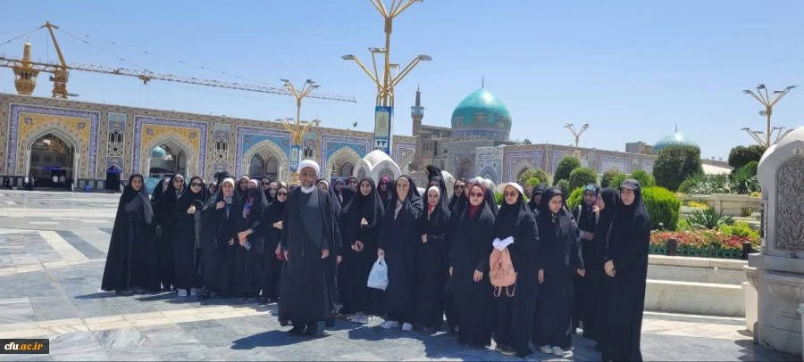 برگزاری اردوی مشهد مقدس ویژه دانشجویان شرکت کننده در طرح ولایت
 2