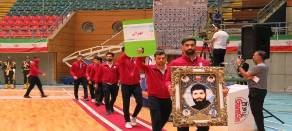 آیین افتتاحیه اولین لیگ کشوری فوتسال دانشجومعلمان پسر دانشگاه فرهنگیان