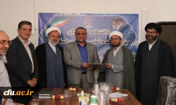 حجت الاسلام حجت اله عباسی به عنوان رئیس پژوهشکده تعلیم و تربیت اسلامی دانشگاه فرهنگیان مستقر در شهر مقدس قم معرفی شد 2