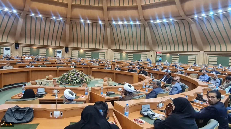 حضور پرشور اساتید دانشگاه فرهنگیان در مراسم محوری گرامیداشت روز ملی بسیج اساتید
 2