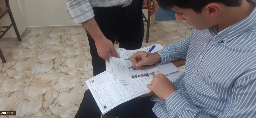 امتحانات پایانی نیمسال دوم سال تحصیلی 1402-1401 با برگزاری آزمون هماهنگ کشوری، آغاز شد
 7