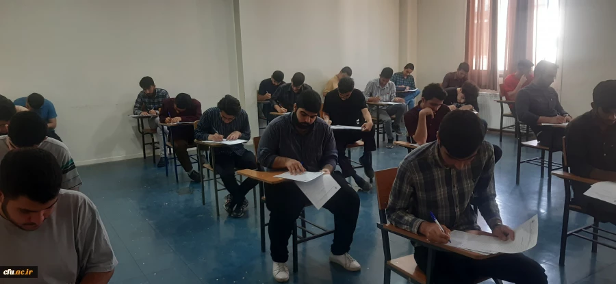 امتحانات پایانی نیمسال دوم سال تحصیلی 1402-1401 با برگزاری آزمون هماهنگ کشوری، آغاز شد
 12