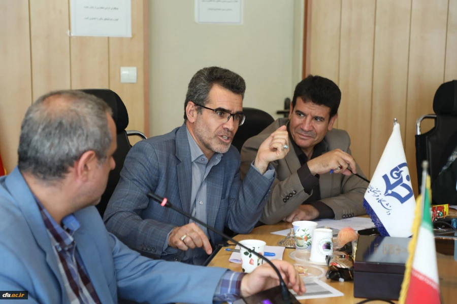 شصت و پنجمین جلسه شورای پژوهش و فناوری دانشگاه فرهنگیان  برگزار شد. 3