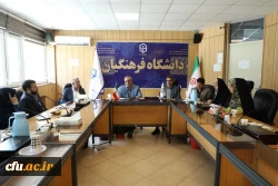 شصت و پنجمین جلسه شورای پژوهش و فناوری دانشگاه فرهنگیان  برگزار شد. 4