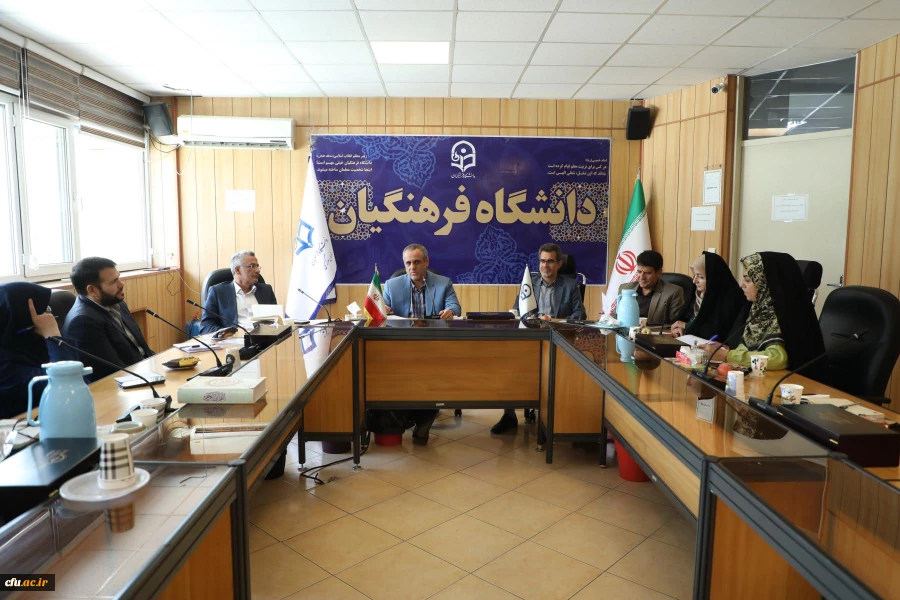 شصت و پنجمین جلسه شورای پژوهش و فناوری دانشگاه فرهنگیان  برگزار شد. 4
