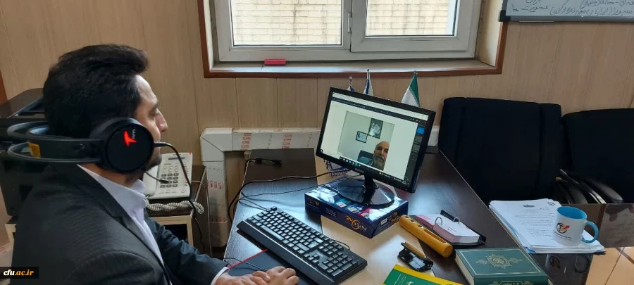 دیدار با استاد رزاقی استاد ایرانی دانشگاه می سی سی پی استیت 3