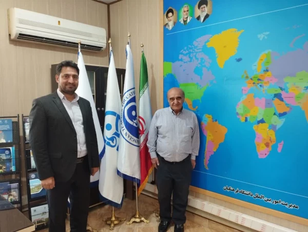 دیدار با استاد رزاقی استاد ایرانی دانشگاه می سی سی پی استیت 4