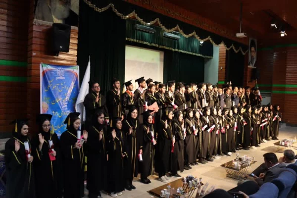 برگزاری مراسم دانش آموختگی دانشجو معلمان ورودی 1398 دانشگاه فرهنگیان ایلام 13