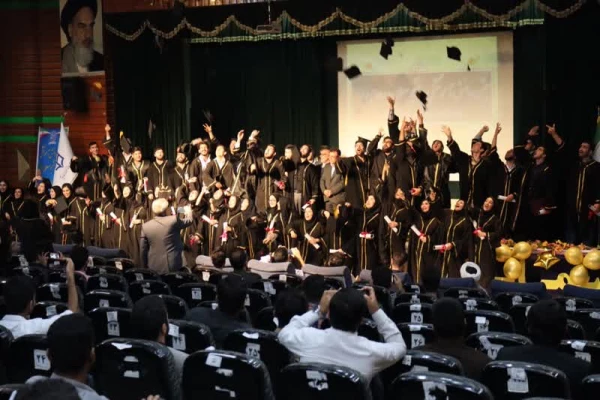 برگزاری مراسم دانش آموختگی دانشجو معلمان ورودی 1398 دانشگاه فرهنگیان ایلام 14