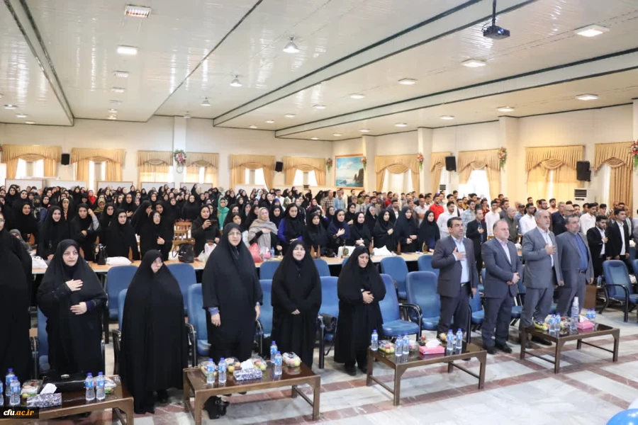  آیین دانش آموختگی دانشجویان ورودی سال ۱۳۹۸ دانشگاه فرهنگیان مازندران 2