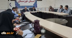 برگزاری اولین نشست تخصصی اتاق فکر حراست دانشگاه فرهنگیان خوزستان 4