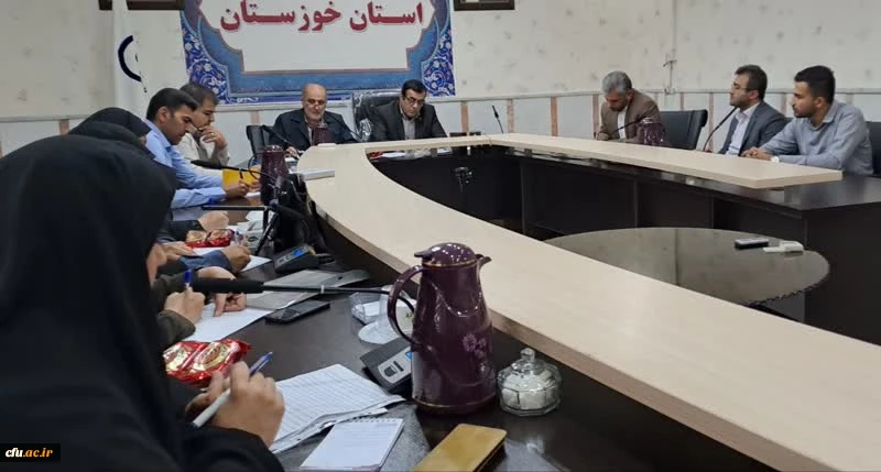برگزاری اولین نشست تخصصی اتاق فکر حراست دانشگاه فرهنگیان خوزستان 4
