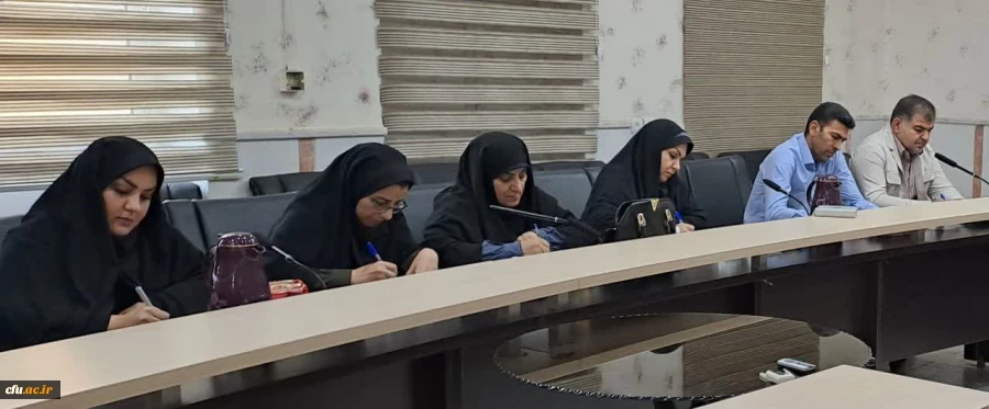 برگزاری اولین نشست تخصصی اتاق فکر حراست دانشگاه فرهنگیان خوزستان 5