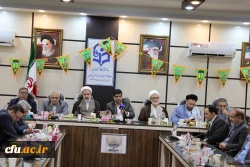 جلسه اعضای هیات علمی و کارکنان پردیس بنت الهدی صدر گیلان، با اعضای هیات رییسه دانشگاه فرهنگیان 2