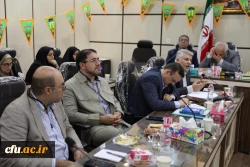 جلسه اعضای هیات علمی و کارکنان پردیس بنت الهدی صدر گیلان، با اعضای هیات رییسه دانشگاه فرهنگیان 10