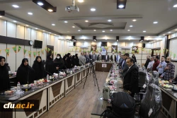 جلسه اعضای هیات علمی و کارکنان پردیس بنت الهدی صدر گیلان، با اعضای هیات رییسه دانشگاه فرهنگیان 3