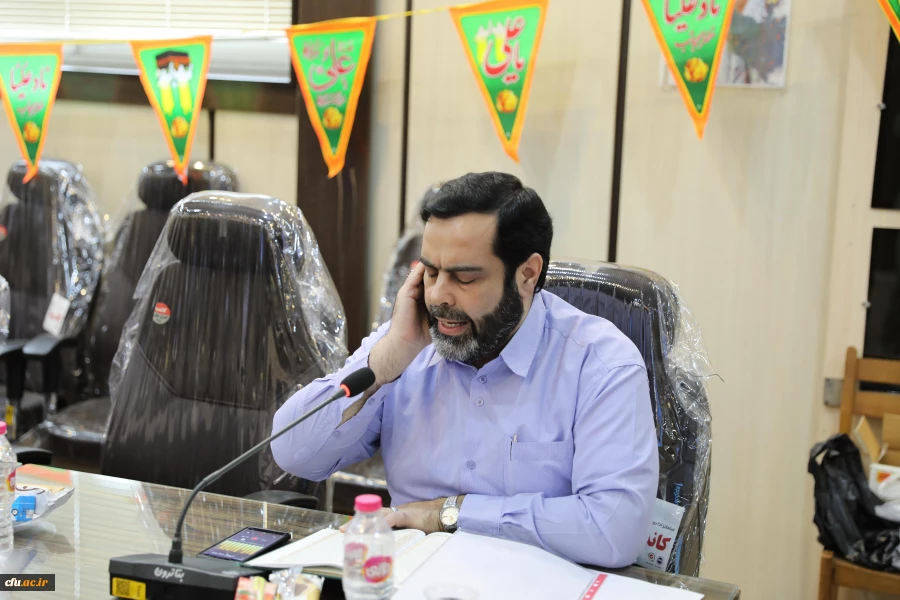 جلسه اعضای هیات علمی و کارکنان پردیس بنت الهدی صدر گیلان، با اعضای هیات رییسه دانشگاه فرهنگیان 5