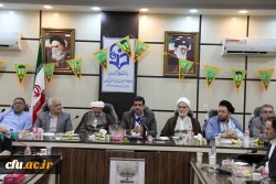 جلسه اعضای هیات علمی و کارکنان پردیس بنت الهدی صدر گیلان، با اعضای هیات رییسه دانشگاه فرهنگیان 12