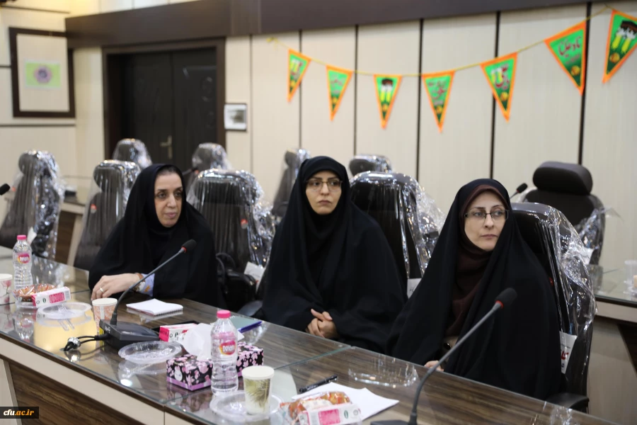 جلسه اعضای هیات علمی و کارکنان پردیس بنت الهدی صدر گیلان، با اعضای هیات رییسه دانشگاه فرهنگیان 13