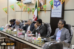 جلسه اعضای هیات علمی و کارکنان پردیس بنت الهدی صدر گیلان، با اعضای هیات رییسه دانشگاه فرهنگیان 15