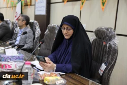 جلسه اعضای هیات علمی و کارکنان پردیس بنت الهدی صدر گیلان، با اعضای هیات رییسه دانشگاه فرهنگیان 16