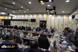 جلسه اعضای هیات علمی و کارکنان پردیس بنت الهدی صدر گیلان، با اعضای هیات رییسه دانشگاه فرهنگیان 17