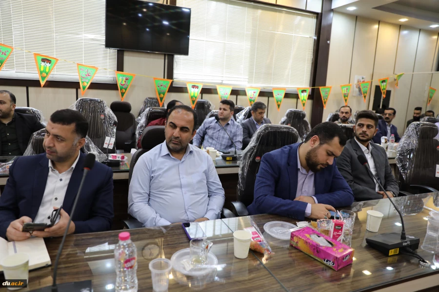 جلسه اعضای هیات علمی و کارکنان پردیس بنت الهدی صدر گیلان، با اعضای هیات رییسه دانشگاه فرهنگیان 19