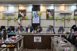 جلسه اعضای هیات علمی و کارکنان پردیس بنت الهدی صدر گیلان، با اعضای هیات رییسه دانشگاه فرهنگیان 21