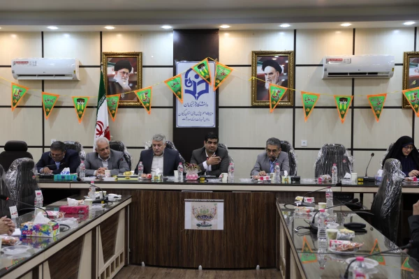 جلسه اعضای هیات علمی و کارکنان پردیس بنت الهدی صدر گیلان، با اعضای هیات رییسه دانشگاه فرهنگیان 21