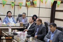 جلسه اعضای هیات علمی و کارکنان پردیس بنت الهدی صدر گیلان، با اعضای هیات رییسه دانشگاه فرهنگیان 7