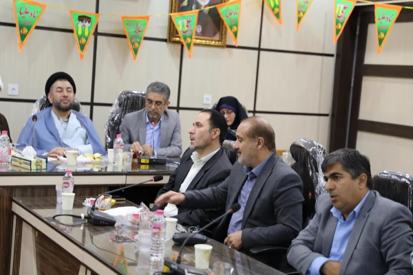 جلسه اعضای هیات علمی و کارکنان پردیس بنت الهدی صدر گیلان، با اعضای هیات رییسه دانشگاه فرهنگیان 7