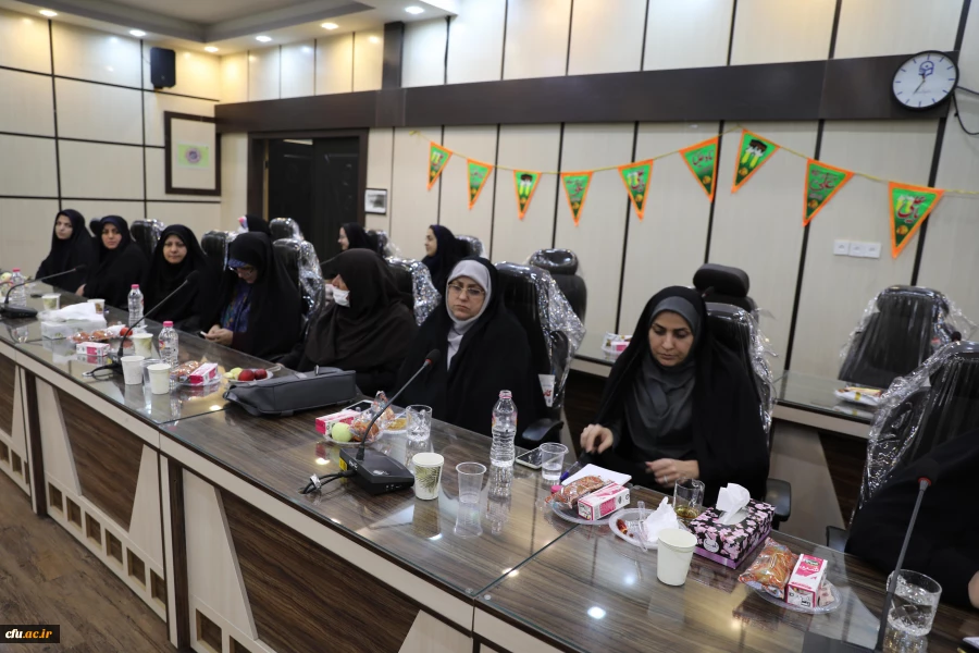 جلسه اعضای هیات علمی و کارکنان پردیس بنت الهدی صدر گیلان، با اعضای هیات رییسه دانشگاه فرهنگیان 22