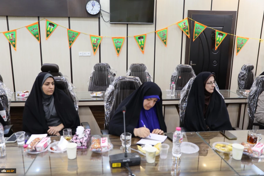 جلسه اعضای هیات علمی و کارکنان پردیس بنت الهدی صدر گیلان، با اعضای هیات رییسه دانشگاه فرهنگیان 24