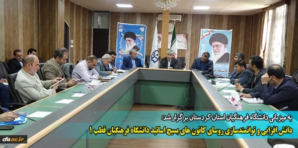 دانش افزایی و توانمندسازی روسای کانون های بسیج اساتید دانشگاه فرهنگیان قطب یک 2