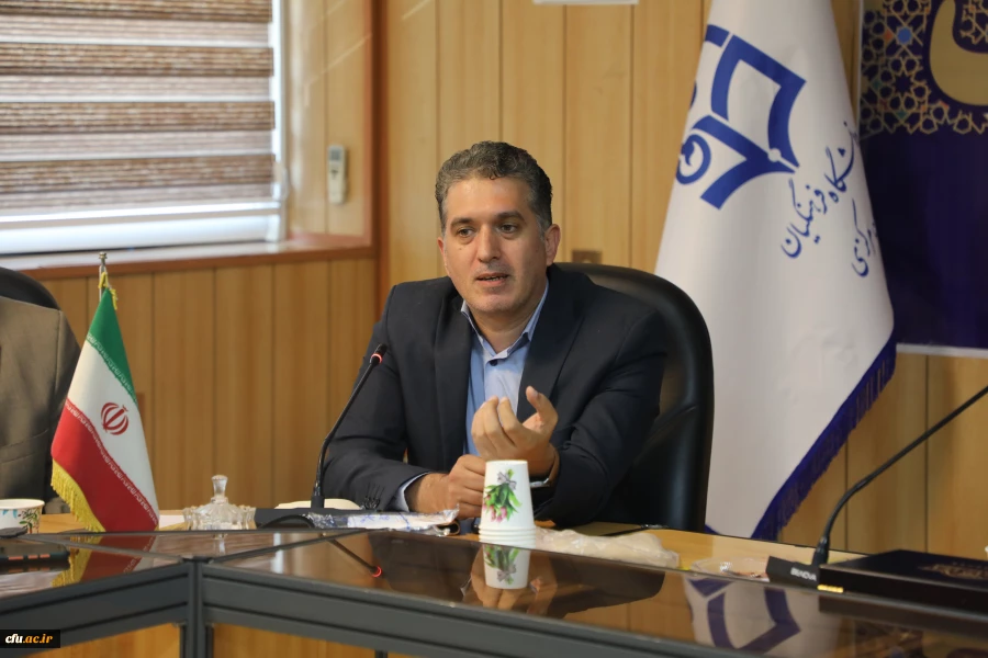  برگزاری پنجاه و پنجمین نشست شورای تخصصی نشر دانشگاه فرهنگیان 3