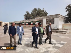 بازدید از فضاهای آموزشی و خوابگاهی مد نظر دانشگاه فرهنگیان در شهرستان ایرانشهر و چابهار
 2