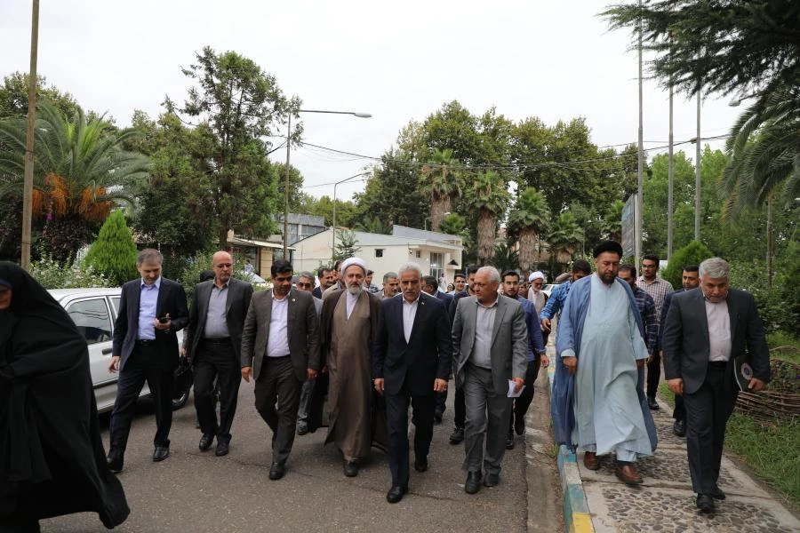 جلسه هیات امنای دانشگاه فرهنگیان استان گیلان و بازدید استاندار گیلان از پردیس های دانشگاه  2