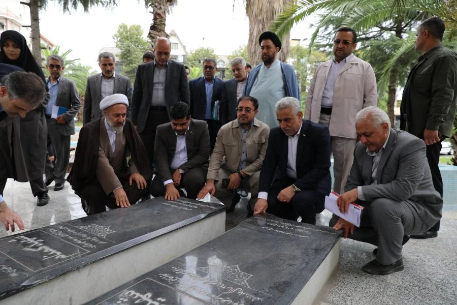 جلسه هیات امنای دانشگاه فرهنگیان استان گیلان و بازدید استاندار گیلان از پردیس های دانشگاه  3