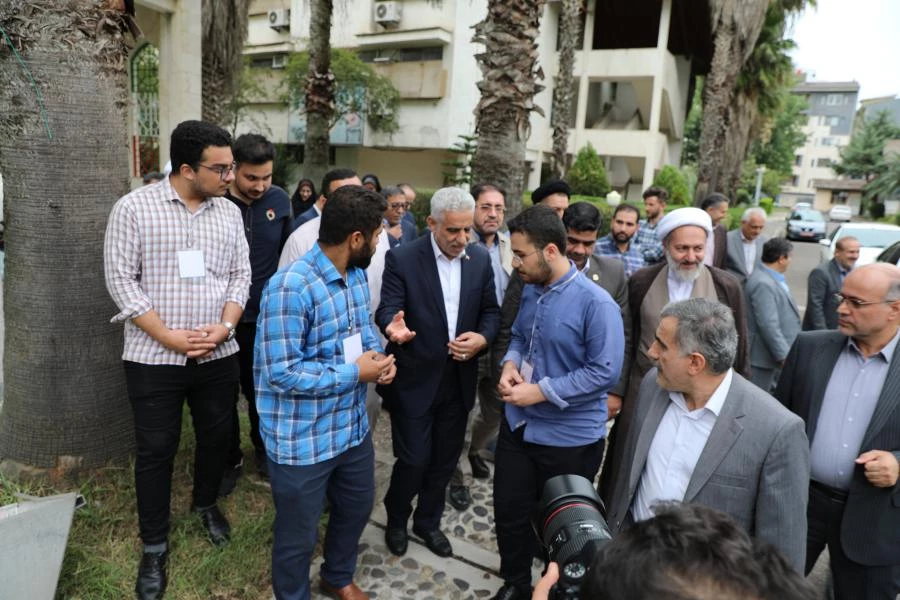 جلسه هیات امنای دانشگاه فرهنگیان استان گیلان و بازدید استاندار گیلان از پردیس های دانشگاه  4