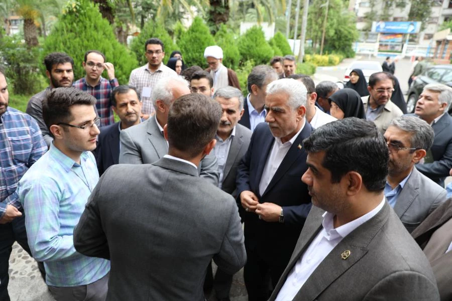 جلسه هیات امنای دانشگاه فرهنگیان استان گیلان و بازدید استاندار گیلان از پردیس های دانشگاه  5