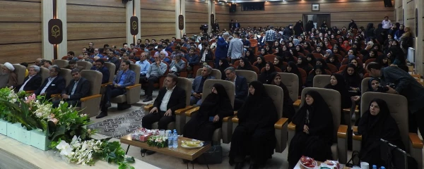 آیین اختتامیه دهمین جشنواره تدریس برتر به میزبانی دانشگاه فرهنگیان استان زنجان 3