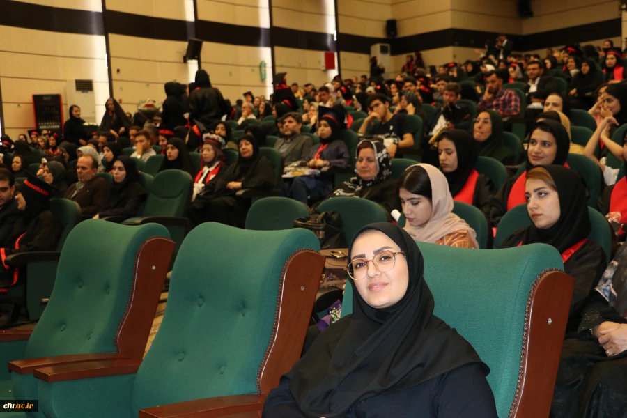 آیین جشن دانش آموختگی دانشجو معلمان ورودی 1398 پردیس فاطمه الزهرا (س) تبریز
 3