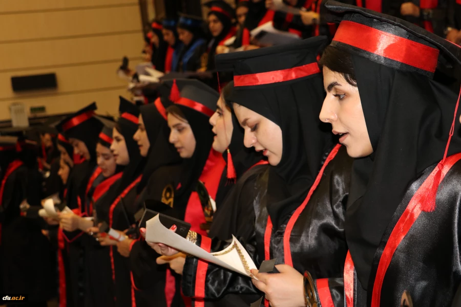 آیین جشن دانش آموختگی دانشجو معلمان ورودی 1398 پردیس فاطمه الزهرا (س) تبریز
 2