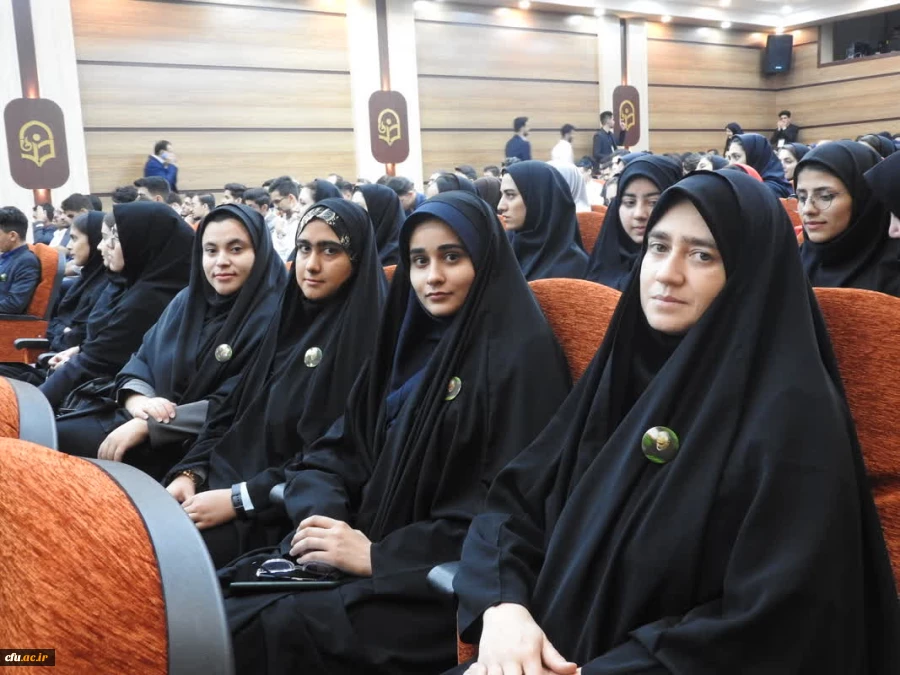 آیین اختتامیه دهمین جشنواره تدریس برتر به میزبانی دانشگاه فرهنگیان استان زنجان 7