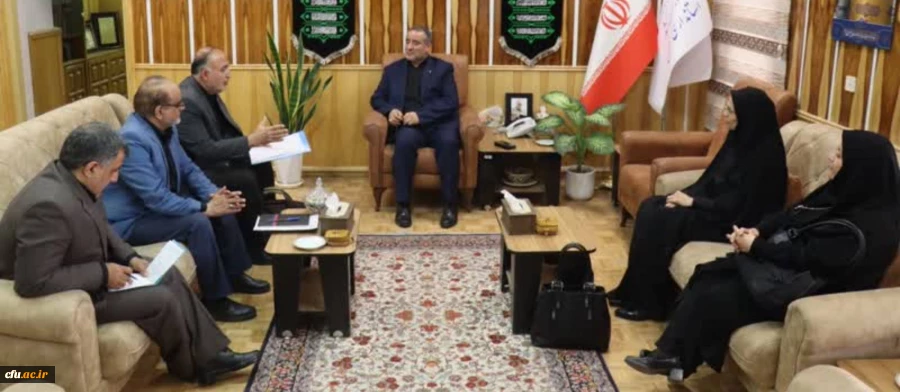 مهمترین مسائل و چالش های دانشگاه فرهنگیان با استاندار مطرح شد 5