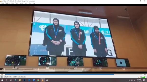 کسب رتبه سوم تیراندازی جهان با حضور دانشجو معلم دانشگاه فرهنگیان 3