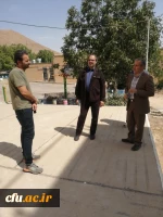 بازدید مدیرکل پشتیبانی و رفاه سازمان مرکزی و مدیرکل نوسازی از پردیس های استان مرکزی 5