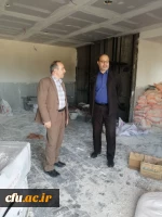 بازدید مدیرکل پشتیبانی و رفاه سازمان مرکزی و مدیرکل نوسازی از پردیس های استان مرکزی 6