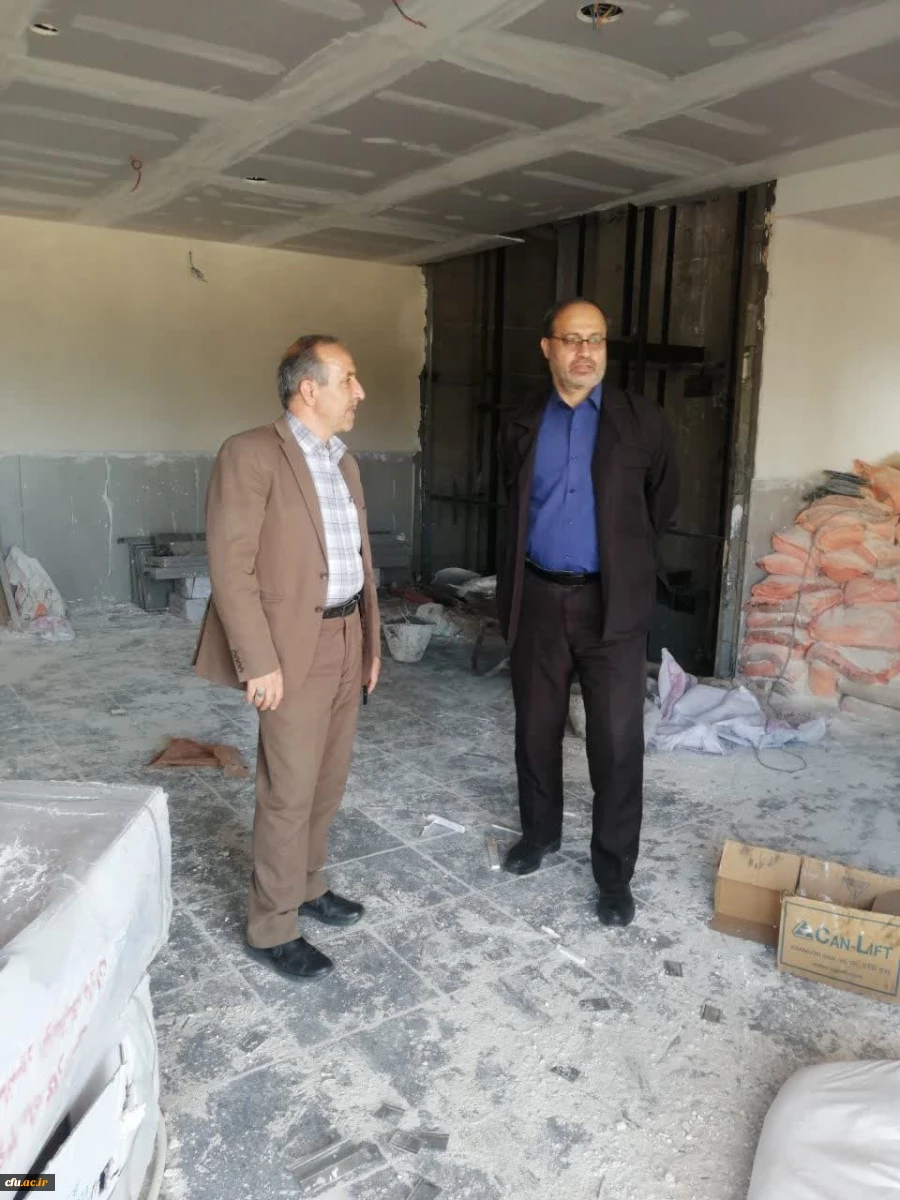 بازدید مدیرکل پشتیبانی و رفاه سازمان مرکزی و مدیرکل نوسازی از پردیس های استان مرکزی 6