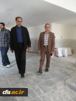 بازدید مدیرکل پشتیبانی و رفاه سازمان مرکزی و مدیرکل نوسازی از پردیس های استان مرکزی 7